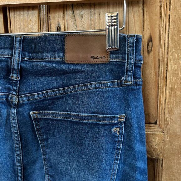 Madewell‎ 27 Tall 9" High Riser Skinny Skinny Jeans Denim Medium Wash - Picture 10 of 12